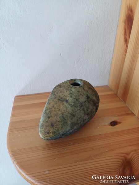 A beautiful pebble vase by Ágoston Simó