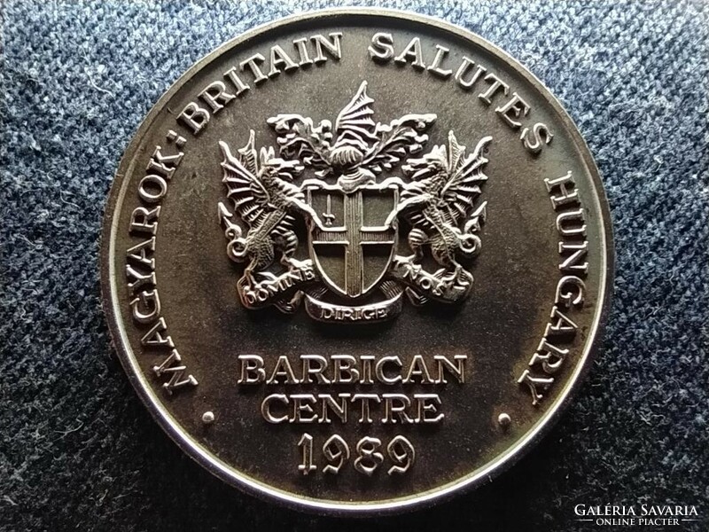 Hungary Barbican Center 1989 commemorative medal (id64563)
