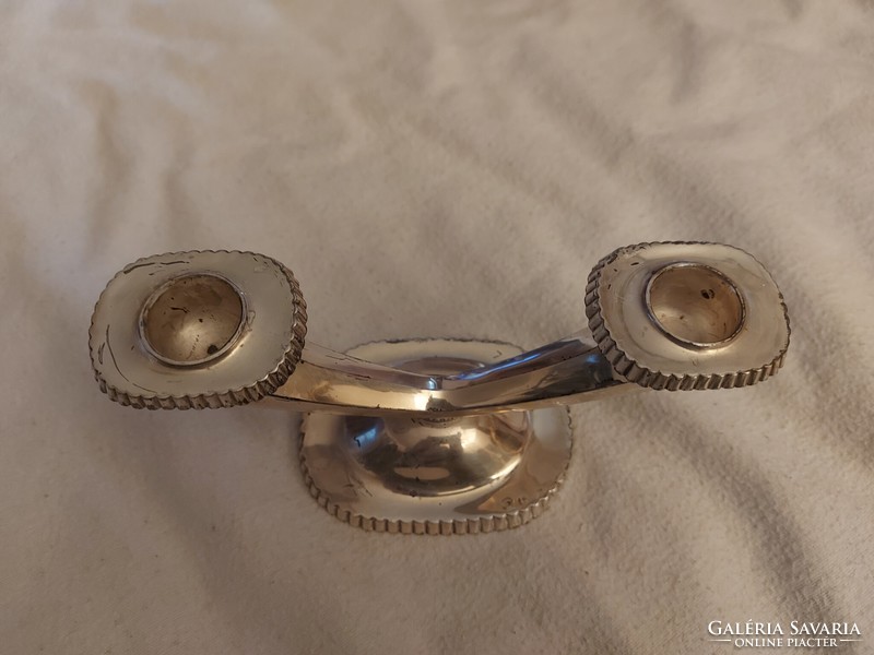 Silver candle holder (fine 910) art deco Spain