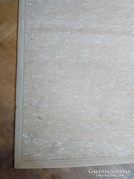 A large, high-quality bamboo rug with a natural fabric border made of wool? Anti-slip backing 160x223 cm