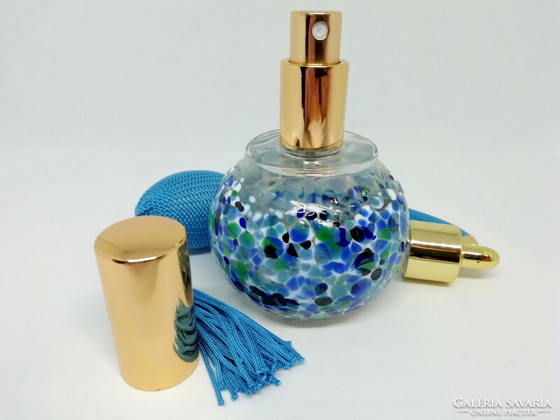 Retro style perfume bottle (lagoon)