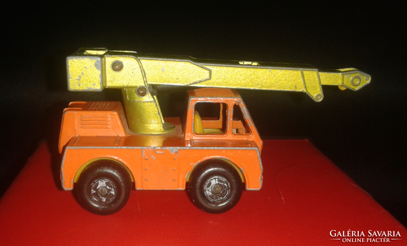 Vintage lesney matchbox #42 iron fairy crane 1969 england