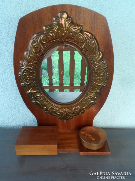 Retro Russian vanity mirror