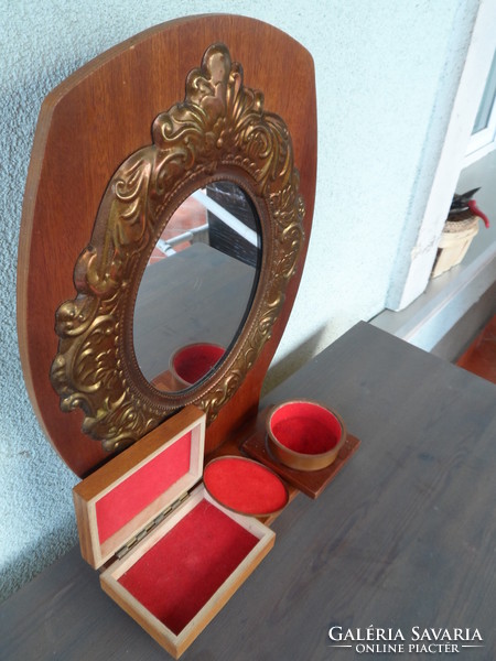 Retro Russian vanity mirror