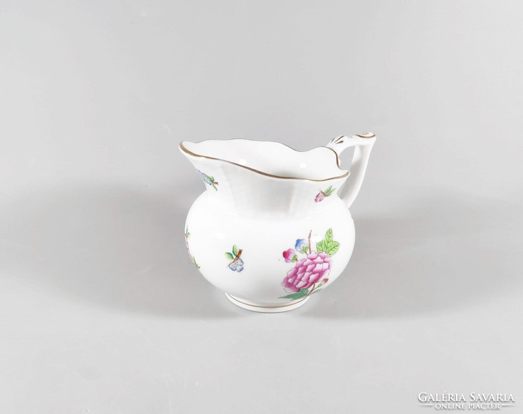 Herend, milk jug-cream jug with Eton pattern (642), hand-painted porcelain, flawless! (J346)