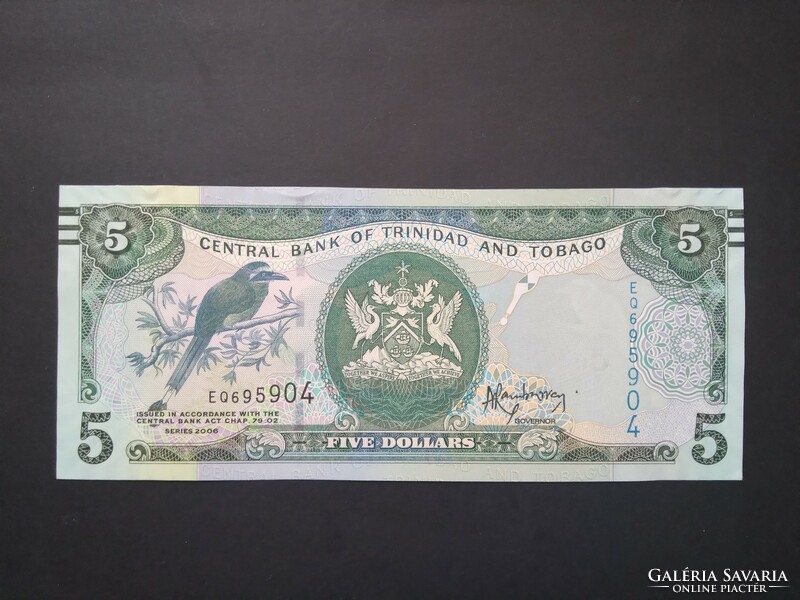 Trinidad és Tobago 5 Dollar 2006 Unc-