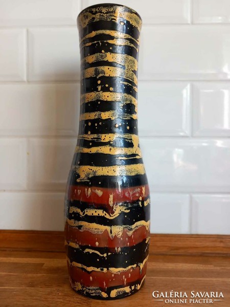 Applied art vase 36 cm