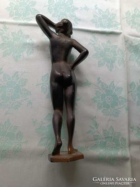 Metal female nude (26 cm.)