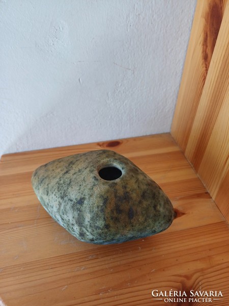 A beautiful pebble vase by Ágoston Simó