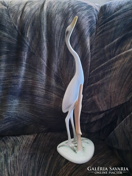 Aquincum porcelain figurine heron