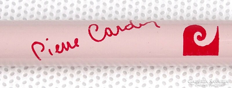 1O593 Retro női rózsaszín Pierre Cardin réz öngyújtó tokjában