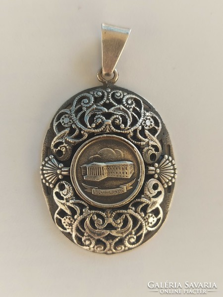 Antique silver pendant national museum rr