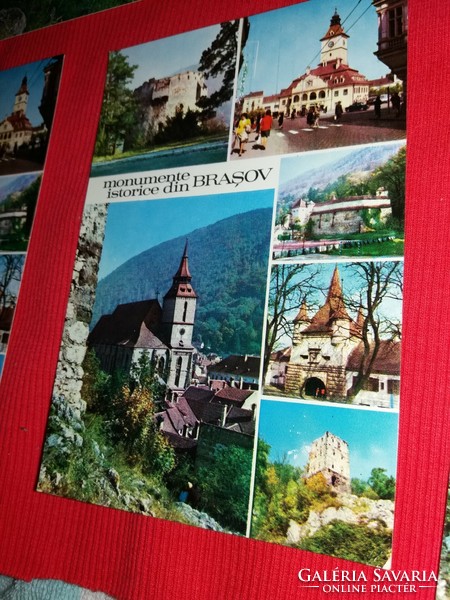 Old postcards (Romanian) Brasov Brasov 1960s-70s 5 in one 44