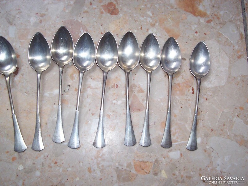 6 silver teaspoons for sale
