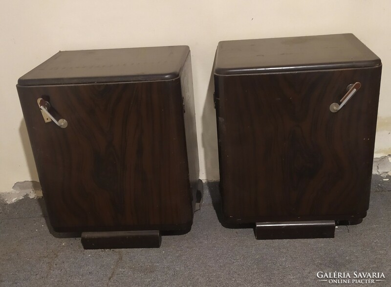 Art deco stained wood furniture for sale to furniture restorers! (6 pieces)