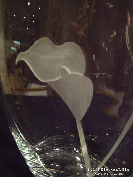 Művészi üveg váza