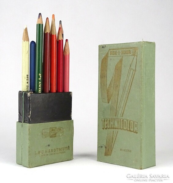 1O468 old koh-i-noor technicolor colored pencil set