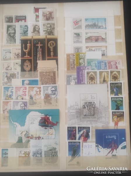 1987 - Year stamps. -1-