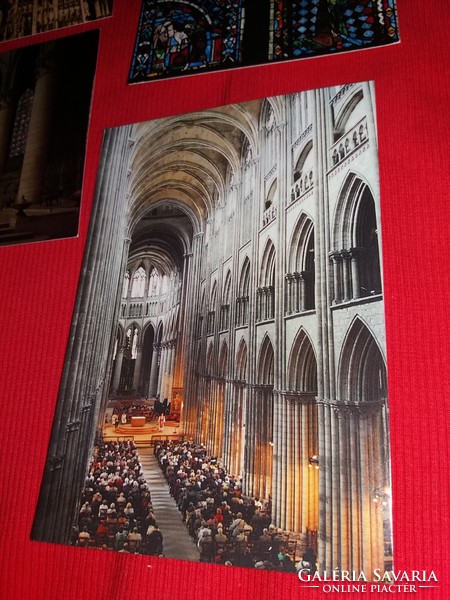 Old postcards (France) Rouen Cathedral 1960s-70s 6 in one 56