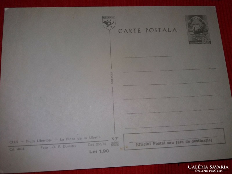 Régi képeslapok ( román) KOLOZSVÁR - Cluj 1960-70-s évek egyben 42