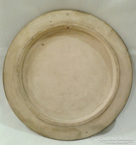 Antique painting hand painted ceramic decorative bowl 29 cm