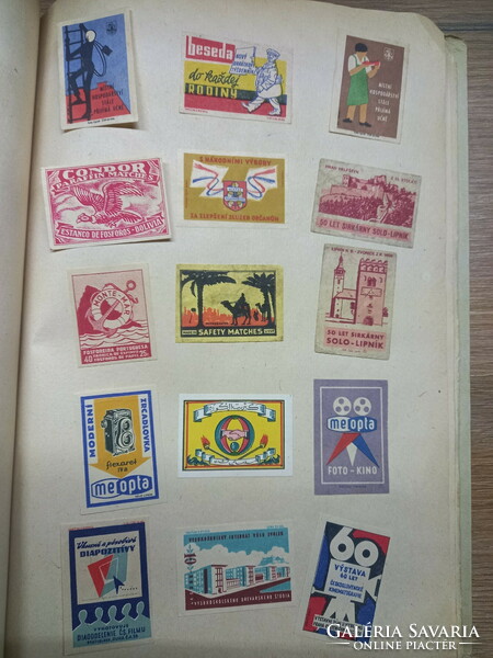 A very rare huge collection of old match tags from the 1950s and 60s