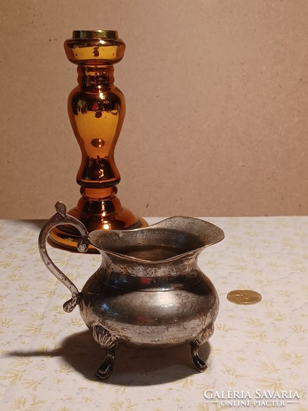 Silver-plated spout