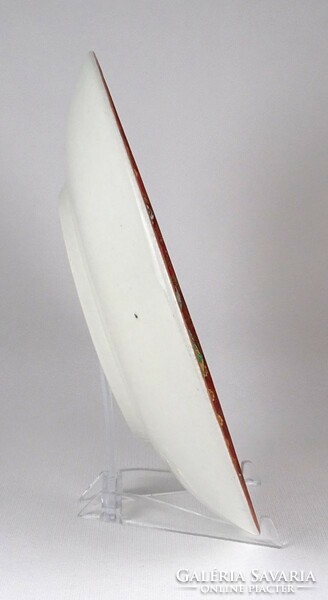 1M254 Antik nagyméretű kínai porcelán tál dísztál 30 cm