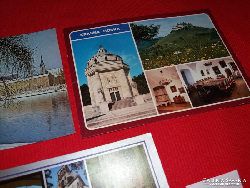 Old postcards (Czechoslovak) Bratislava, Kassa, Krasna Horka 1960s-70s 5 pcs in one 47
