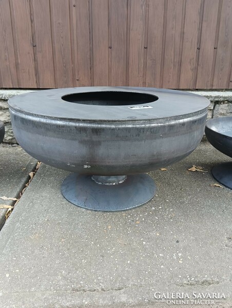 Minimal modern 80cm fire bowl party ofyr grill stove fire pit industrial
