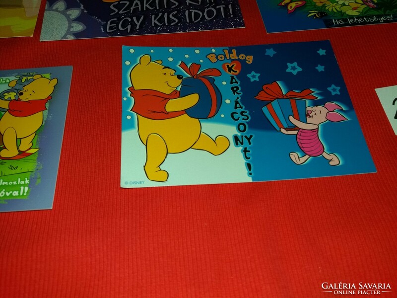 Retro képeslapcsomag 5 db postatiszta MICIMACKÓ Disney humoros GYÁRI ÁLLAPOT 23