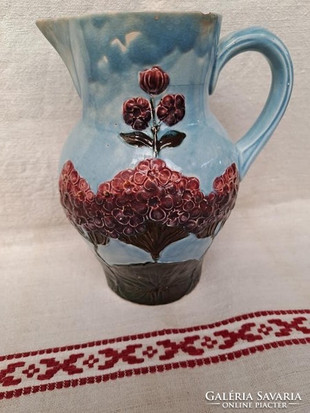 Beautiful majolica jug water jug