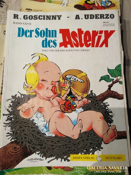 Asterix - képregények / német nyelvű - 14 db.