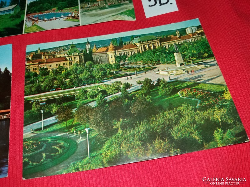 Régi képeslapok (román) ERDÉLY - ARAD Tusnádfürdő és a Hargita 1960-70-s évek 3 db egyben 58
