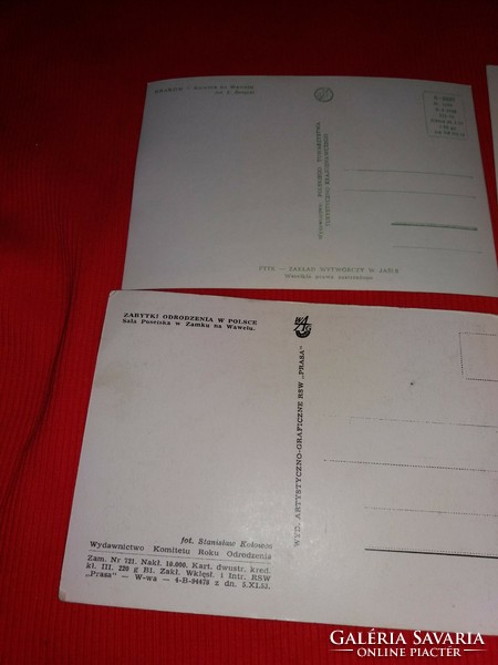 Régi képeslapok (lengyel) KRAKKÓ Krakow 1960-70-s évek egyben 59