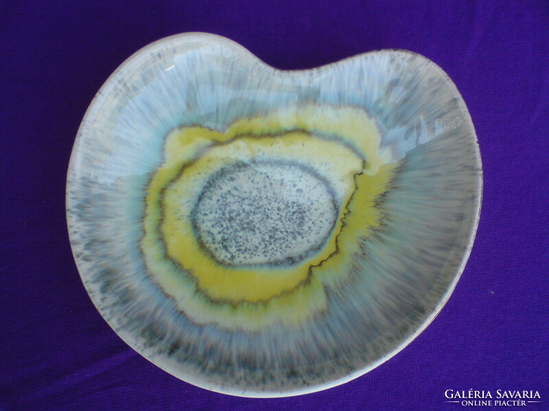 Old ceramic amorphous bowl