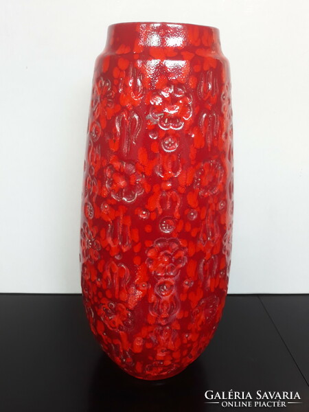 Scheurich ceramic floor vase from the 70s, 42 cm