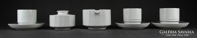 1O410 white Rosenthal porcelain tea set