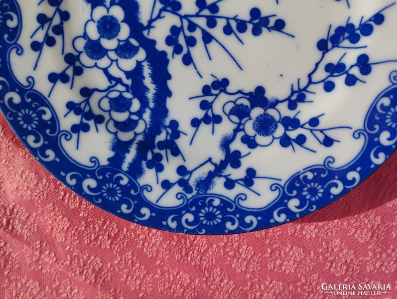 Antik, japán porcelán tál, tányér
