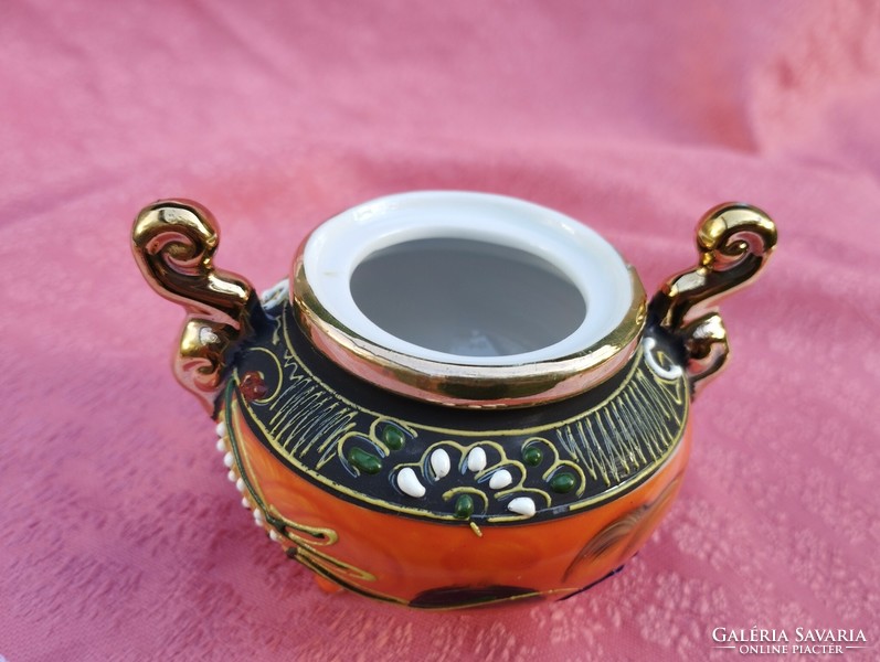 Antique Japanese porcelain incense burner