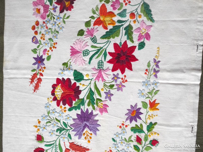 Very nice embroidered linen pillowcase