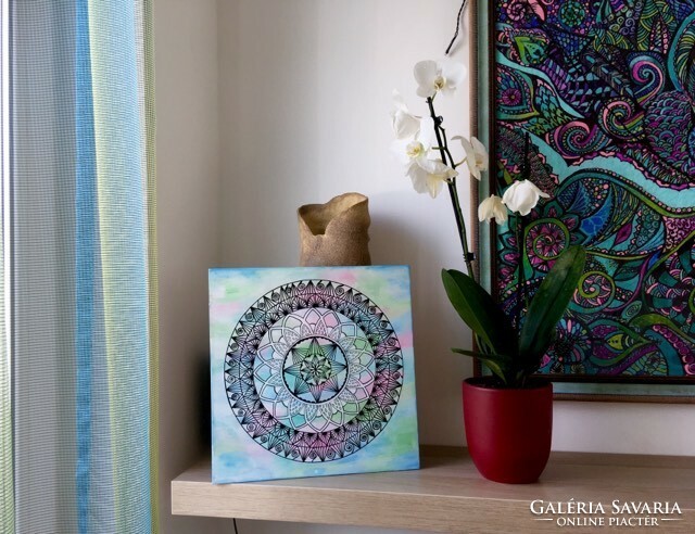 Mandala painting