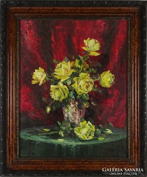 1O329 Fratuli jelzéssel : Asztali virágcsendélet 1936