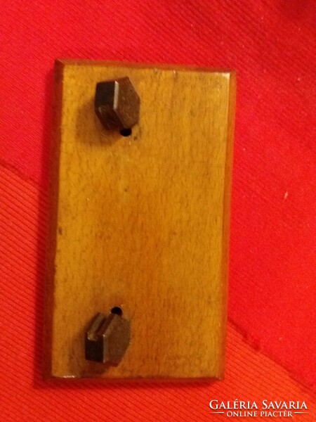 Old wooden table photo holder, the picture is only a decoration, 15 x 8 x 4 cm according to the pictures