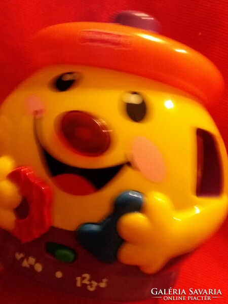 Régi minőségi FISHER PRICE játék világítós elemes BABAJÁTÉK a képek szerinti szép állapotban