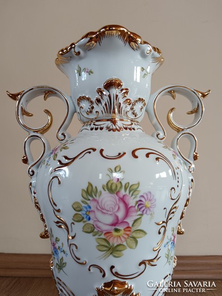 Régi Hollóházi Barokk váza