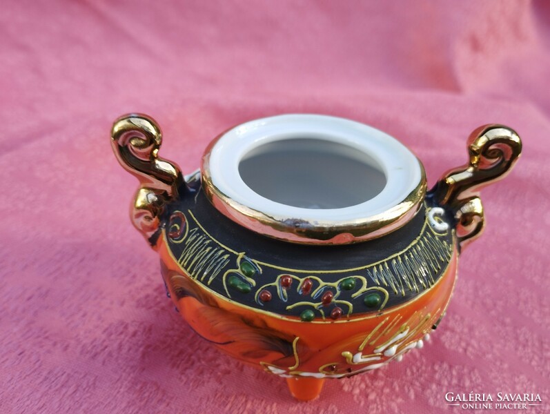 Antique Japanese porcelain incense burner