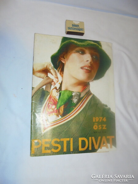 Pesti Divat 1974 ősz - régi divatmagazin, újság - akár születésnapra