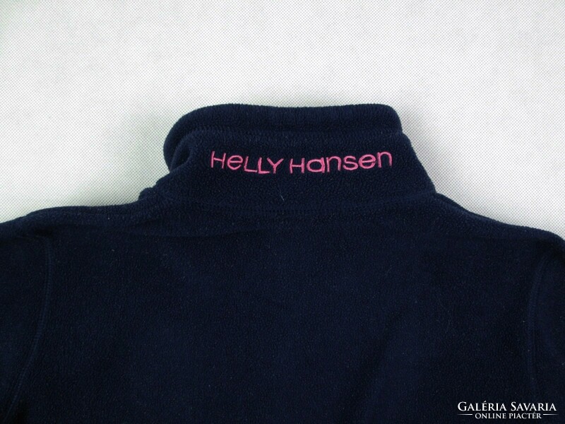 Original Helly Hansen (xs) dark blue women's fleece outdoor pullover cardigan