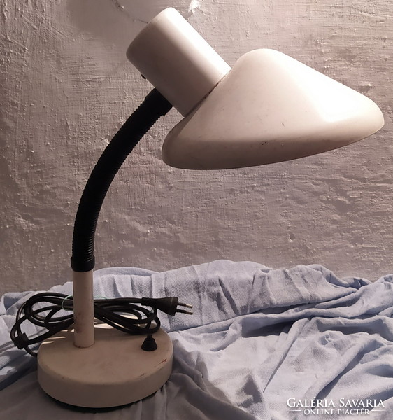 Retro flexible table lamp, workshop lamp
